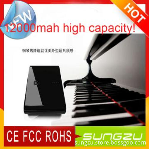 Super high capacity 12000mah mobile phone battery power bank charger